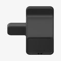 AMP09172 - Magsafe Duo Charger Stand (Mag Fit) in Black showing the back. 