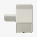 AMP09173 - Magsafe Duo Charger Stand (Mag Fit) in Dune Beige showing the back. 