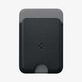 AFA06997 -  MagSafe Card Holder Nano Pop (Mag Fit) in Black Sesame showing the front
