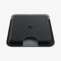 AFA06997 - MagSafe Card Holder Nano Pop (Mag Fit) in Black Sesame showing the front and bottom