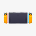 ACS10205 - Nintendo Switch 2 Case Nano Pop in Blueberry Navy showing the back with sides of the device detached
