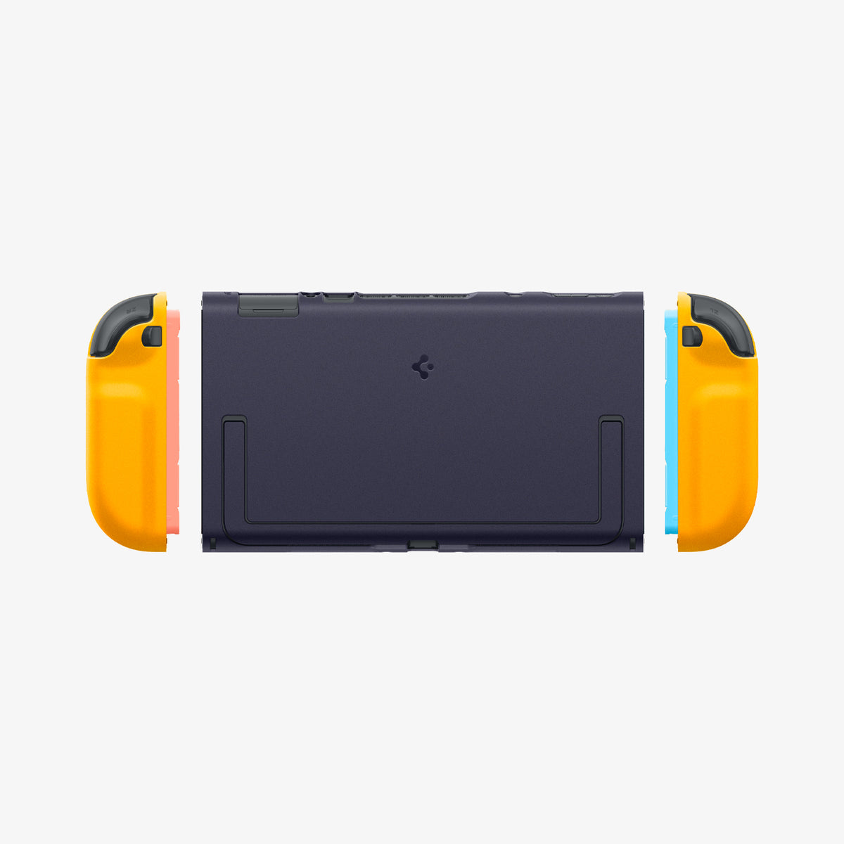 ACS10205 - Nintendo Switch 2 Case Nano Pop in Blueberry Navy showing the back with sides of the device detached