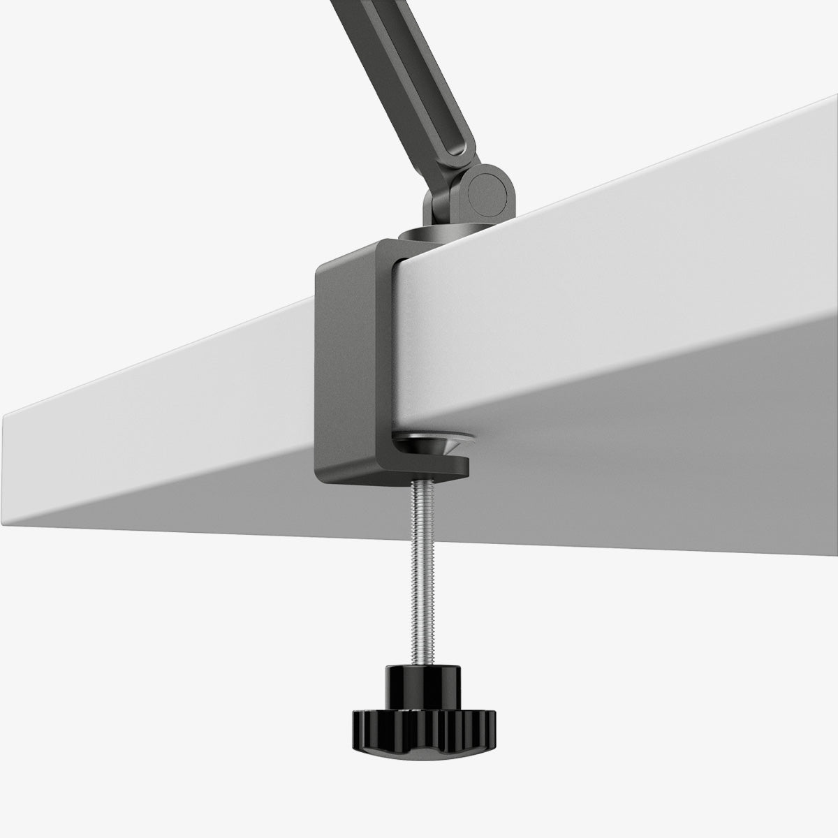 AMP09694 - Phone OneTap Clamp (MagFit) in Space Gray showing the adjustable bottom
