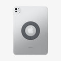 AMP09191 - OneTap Clamp in Space Gray showing the back with magnet ring attached to the device
