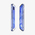 ACS09042 - Pixel 9a Case Ultra Hybrid in Crystal Clear showing the partial back, partial front and sides