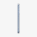 ACS08985 - Galaxy S25 Plus Case Ultra Hybrid in Crystal Clear showing the side