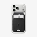 AFA10406 - MagSafe Card Holder Slim Fold (Mag Fit) | S314-2 showing the back with card holder attached to device
