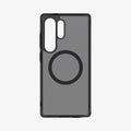ACS08960 - Galaxy S25 Ultra Case Ultra Hybrid Metal Ring (MagFit) in Frost Black showing the inner