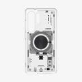ACS08959 - Galaxy S25 Ultra Case Ultra Hybrid Metal Ring Neo One (MagFit) in Neo One showing the inner
