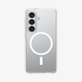 ACS10964 - Galaxy S26 Plus Case Ultra Hybrid (Mag Fit) Crystal Clear showing the back