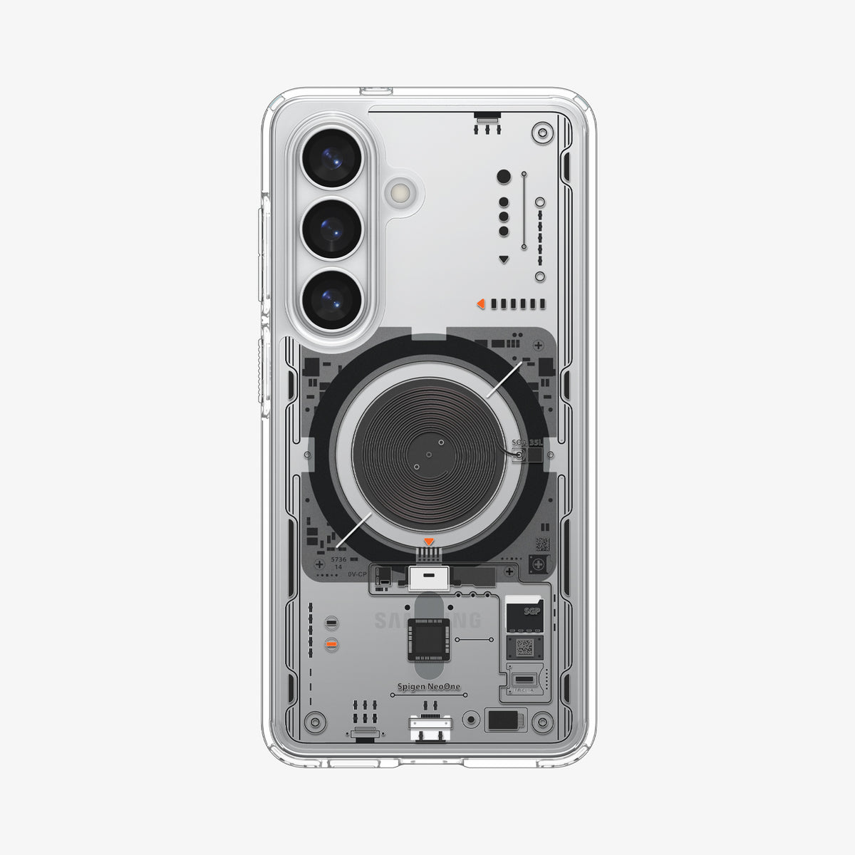 ACS10973 - Galaxy S26 Case Ultra Hybrid Neo One (Mag Fit) showing the back