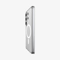 ACS10958 - Galaxy S26 Ultra Case Ultra Hybrid (Mag Fit) Crystal Clear showing the back and partial side