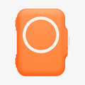 AFA11380 - MagSafe Card Holder Tintap (MagFit) in Orange showing the front