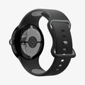 AMP09486 - Pixel Watch 4 (41mm) Nano Pop in Black Sesame showing the back and inside of band