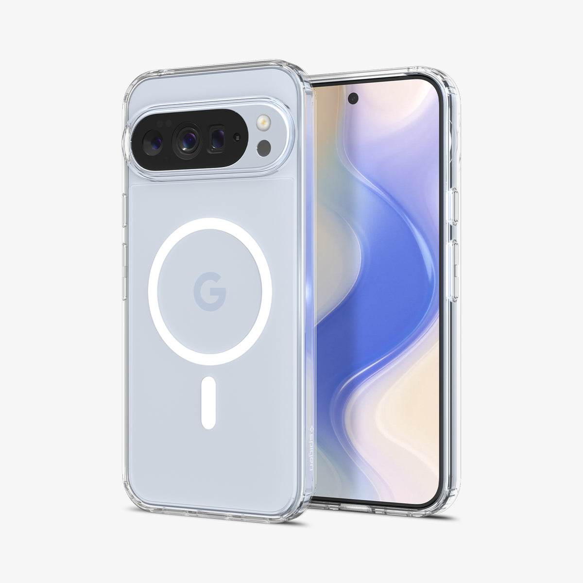 ACS09740 - Pixel 10 Pro XL Crystal Flex (MagFit) showing the back and front