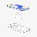 ACS09740 - Pixel 10 Pro XL Crystal Flex (MagFit) showing the multiple layers of case hovering below device