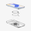 ACS09727 - Pixel 10 Pro XL Case Ultra Hybrid Neo One (MagFit) showing the multiple layers of case hovering below the device