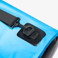 AMP06024 - AquaShield Waterproof Bag A630 in blue showing the side buckle secure strap