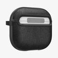 ACS08648 - AirPods 4 Pro / AirPods 4 Case Urban Fit in Black showing the back and partial side
