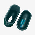 ACS08650 - AirPods 4 Pro / AirPods 4 Case Urban Fit in Midnight Green showing the inner top and bottom