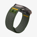 AMP09035 - Apple Watch 10 (46mm) Athlex Air in Active Green showing the sides and partial bottom