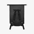 AMP07226 - AquaShield Waterproof Bag A631 in Black showing the back, double shoulder strap flipped