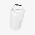 AMP07228 - AquaShield Waterproof Bag A631 in Snow White showing the top and front with handheld strap