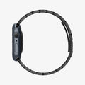 062MP25403 - Apple Watch Ultra 3/2/Ultra 49mm, Series 11/10 46mm, 9/8/7 45mm, SE3/SE2/SE/6/5/4 44mm, 3/2/1 42mm Modern Fit Black showing side