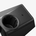 ACP09182 - Tesla cybertruck Charging Adapter Door Dock CO252 in Black  showing the side zoomed in