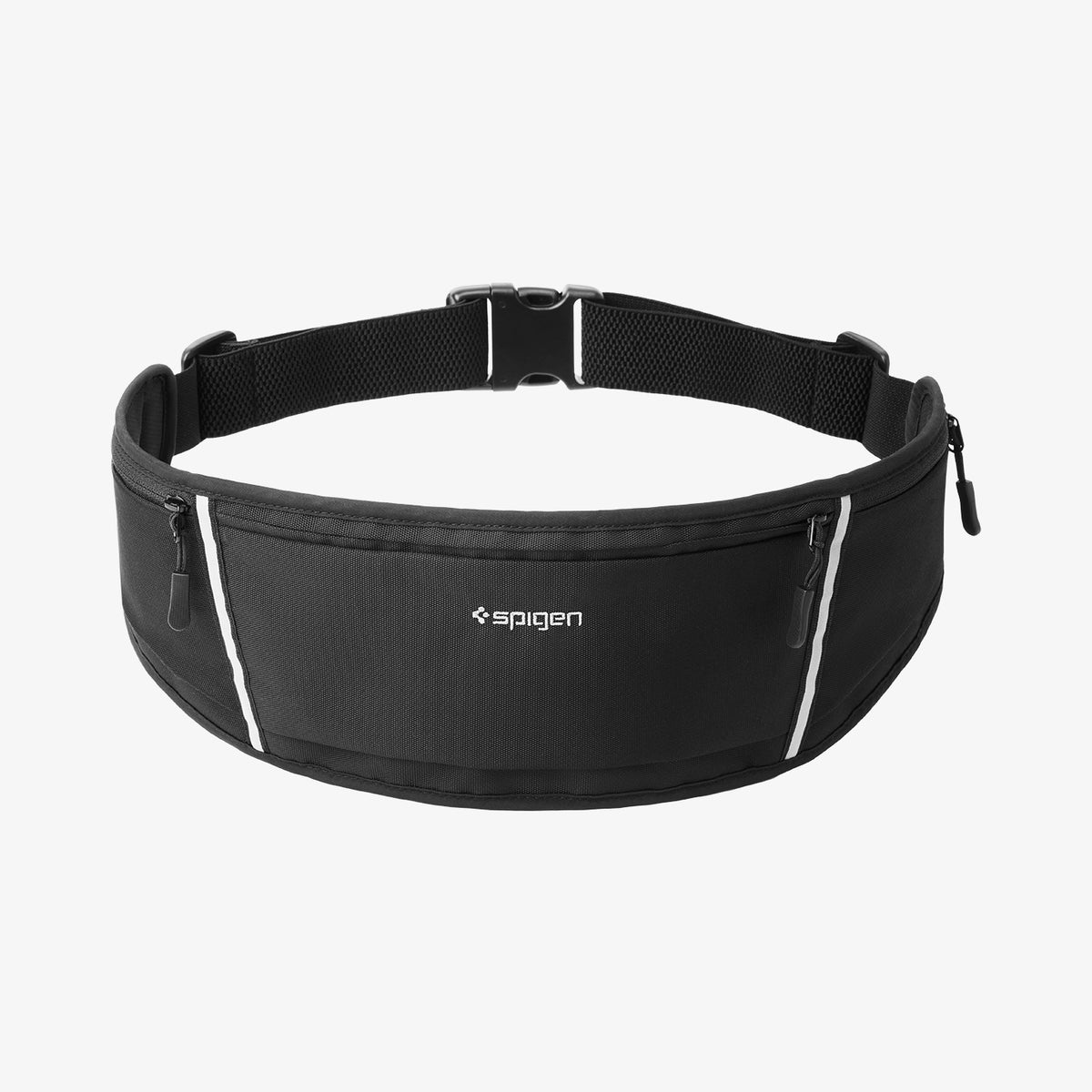 AMP04618 - Dynamic Shield™ Running Waistpack in black showing the front