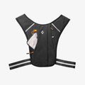 AMP07603 - Dynamic Shield™ Running Vest | A720 M-L in Black showing the back with side pockets
