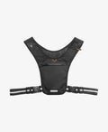 AMP11390 - Dynamic Shield™ Running Vest | A720 L-XL in Black showing the back with side pockets