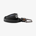 ACS09430 - Ford Key Fob Cover | FK100 in Matte Black showing the key fob partially inserted inside the cover