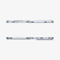 ACS09742 - Pixel 10 Pro Fold Case Ultra Hybrid Metal Ring (MagFit) in crystal clear showing the top and bottom of case