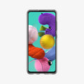 ACS00564 - Galaxy A51 Case Liquid Crystal in Crystal Clear showing the front
