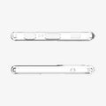 ACS02325 - Galaxy A72 Case Liquid Crystal in Crystal Clear showing the top and bottom