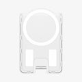 AFA09206 - Galaxy S25 Series Ultra Hybrid MagFit Wallet (MagFit) in Crystal Clear showing the front