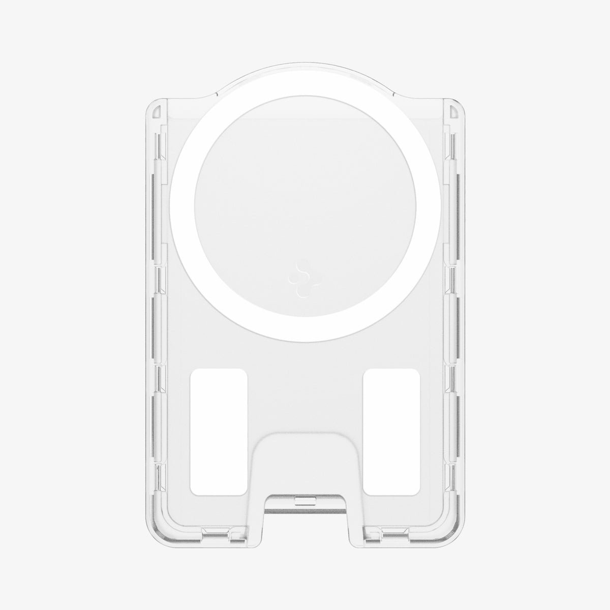 AFA09206 - Galaxy S25 Series Ultra Hybrid MagFit Wallet (MagFit) in Crystal Clear showing the front