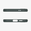 ACS07328 - Galaxy S24 Plus Case Liquid Air in Abyss Green showing the top and bottom