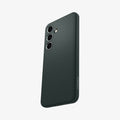 ACS07328 - Galaxy S24 Plus Case Liquid Air in Abyss Green showing the back and partial side