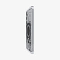 ACS09470 - Galaxy S25 Case Ultra Hybrid Metal Ring Neo One (MagFit) in Neo One showing the partial back and side