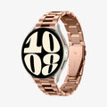 600WB24982 - Galaxy Watch Band (20mm) Modern Fit in rose gold showing the front and inside of band