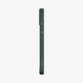 ACS04562 - iPhone 13 Case Ultra Hybrid in Midnight Green showing the side with side buttons