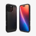ACS08503 - iPhone 16 Pro Max Case Tough Armor T AI (MagFit) in Black showing the back, front and sides