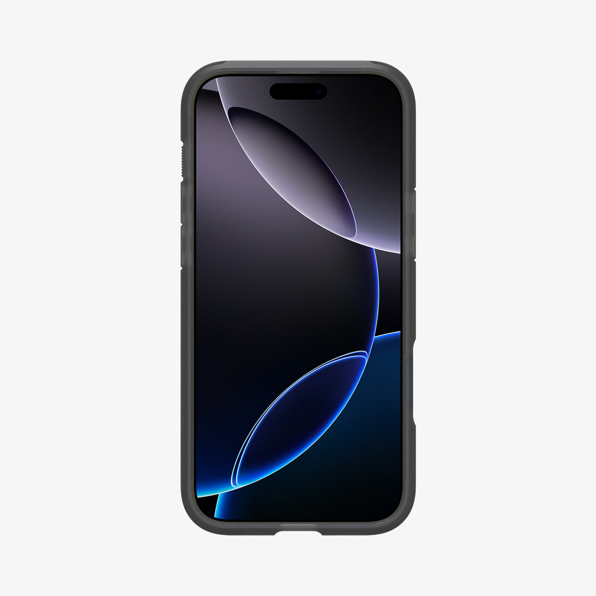 ACS09072 - iPhone 16 Pro Case Tough Armor T AI (MagFit) in Frost Black showing the front
