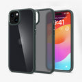 ACS06798 - iPhone 15 Case Ultra Hybrid in frost green showing the back, inside and front