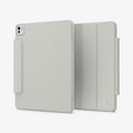 ACS08489 - iPad Pro 13-inch (2024) Case Air Skin Pro OneTap in Gray showing the front, back and partial side