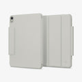 ACS08491 - iPad Air 13-inch (2024) Case Air Skin Pro OneTap in Gray showing the front and back partial sides