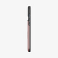 ACS04912 - iPhone 14 Plus Case Slim Armor CS in rose gold showing the side with volume controls