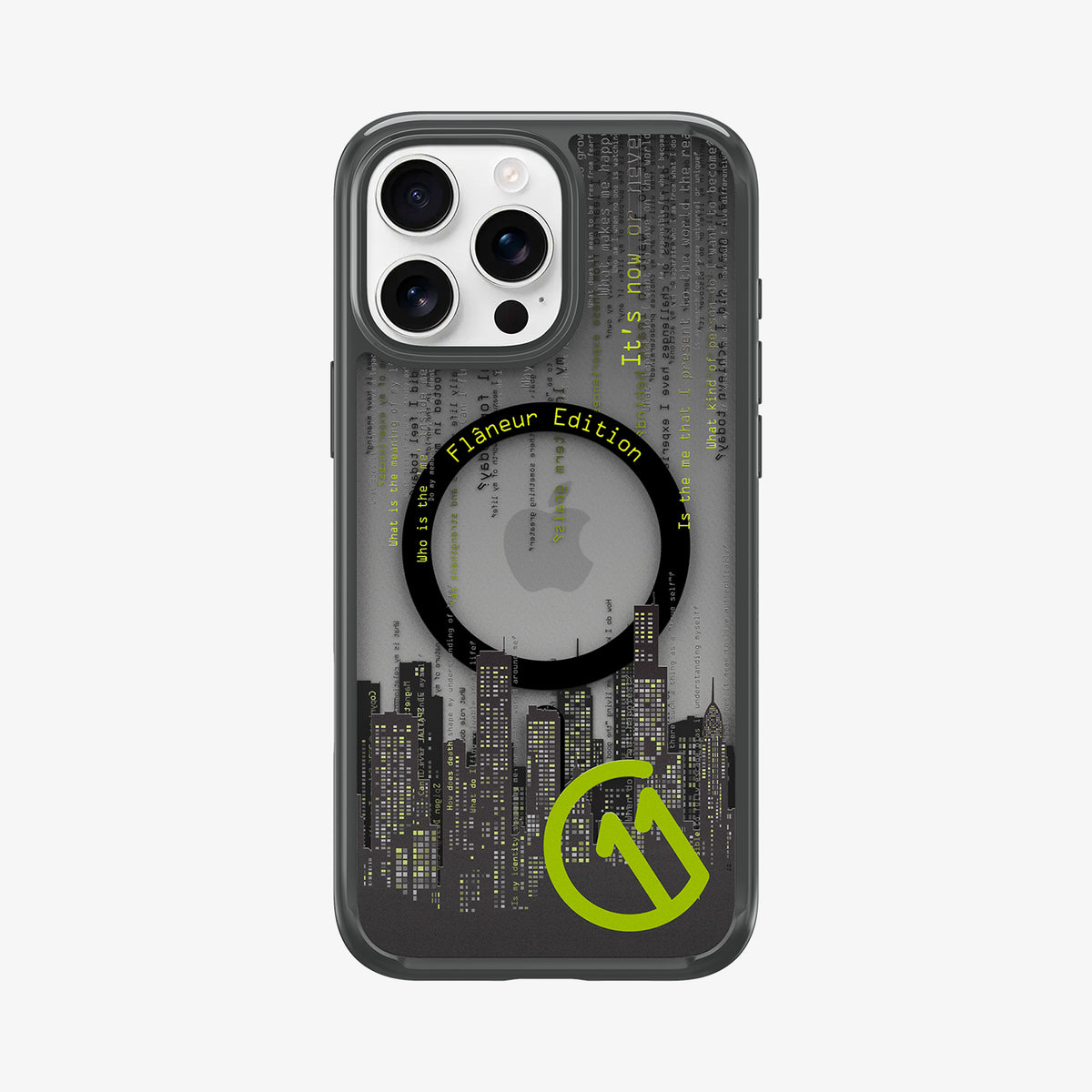 ACS09377 - iPhone 16 Pro Max Case c11 Series Flâneur Edition (MagFit) showing the back